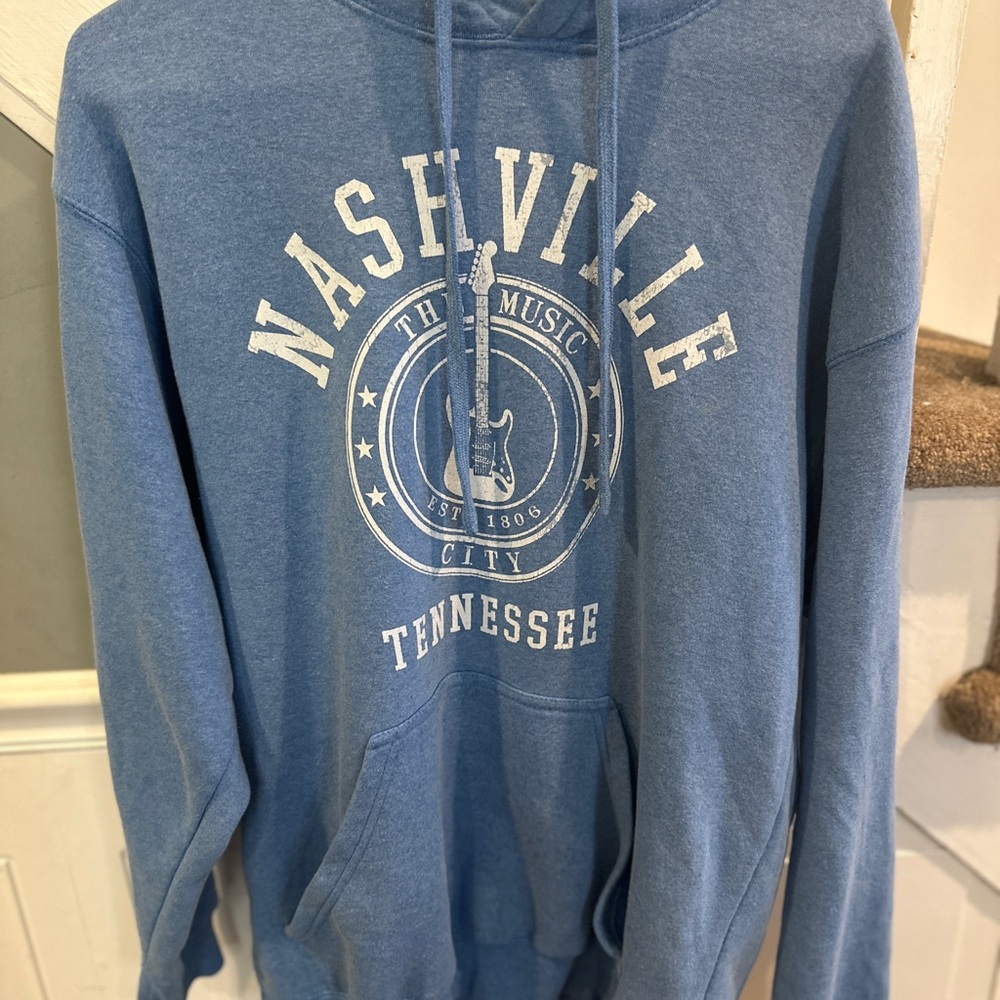 Nashville Blue Graphic Hoodie